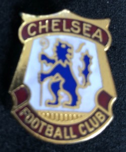 RARE OLD CHELSEA F.C. SHIELD ENAMEL PIN BADGE for sale on Ebay