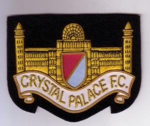 CRYSTAL PALACE FC Former Blazer Badge for sale on Ebay