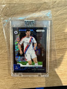 Panini 2019-20 Prizm Premier League James Tomkins Crystal Palace Parallel 1 of 1 for sale on Ebay