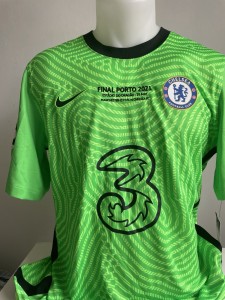 Nike Chelsea Rare Keeper Shirt Champions League Final 2021 Men’s Size Large for sale on Ebay