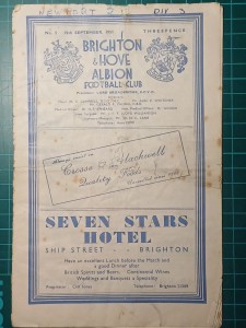 Brighton v Newport County 1951 Vintage Football Programme 15/09/1951 Div 3 South for sale on Ebay