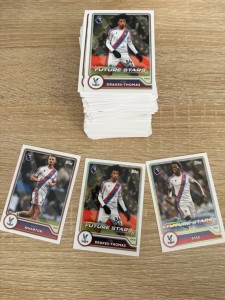 TOPPS PREMIER LEAGUE CRYSTAL PALACE BASE CARD BUNDLE LOT (119 CARDS) P,98 for sale on Ebay