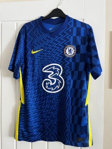 Nike PREOWNED Chelsea FC 2021/22 Home Shirt Men's Jersey  Medium Blue VG-EX L@@K for sale on Ebay