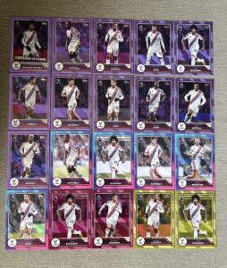 Topps Premier League Flagship 2026/27 Crystal Palace Voltage Parallel Bundle X20 for sale on Ebay