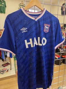 Ipswich Town Shirt 2025/26 - Conor Townsend. Squad Signed. Charity. for sale on Ebay