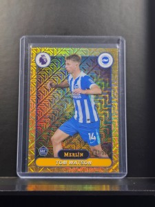 25-26 TOPPS P L MERLIN BRIGHTON TOM WATSON RC MOJO GOLD /50 for sale on Ebay