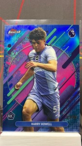 2025-26 Topps Finest Premier League Harry Howell rc Rare Blue /99 Brighton for sale on Ebay
