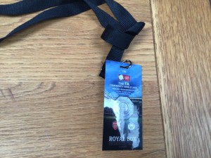2026 Charity Shield Lanyard to Royal Box Arsenal v Manchester City Mint. for sale on Ebay