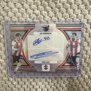 EFL Panini Southampton Dual Auto Finn Azaz Jay Robinson 1/1.        1. Of. 1 for sale on Ebay