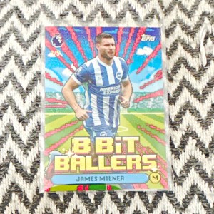 Topps Premier League 8 Bit Ballers James Milner Brighton BB-5 Parallel 2/5 for sale on Ebay