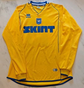Brighton and Hove Albion 2007/08 Team Prototype Shirt Men's XL VGC Very Rare for sale on Ebay