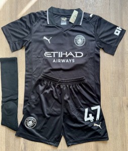 Manchester City 25/26 Kids Away Football Kit - 8-9 Years (Euro 24) - FODEN #47  for sale on Ebay