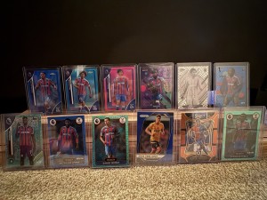 Panini/topps Crystal Palace Premier League Numbered 12 X Card Bundle 👀 for sale on Ebay