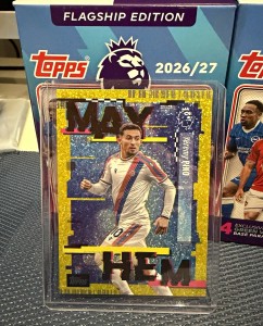 Topps 2026/27 Premier League Flagship Mayhem 112/299 -Yeremy Pino Crystal Palace for sale on Ebay