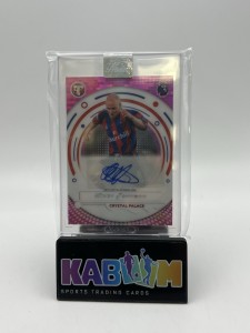 Andy Johnson Auto /15 Topps Pristine 2026 Crystal Palace Pink for sale on Ebay