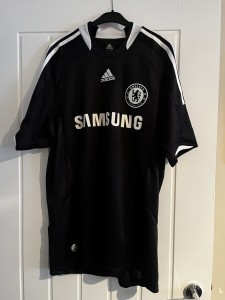 Chelsea FC 2008/09  Away Adidas Samsung  Shirt Size  M pre owned VG to Ex L@@K! for sale on Ebay