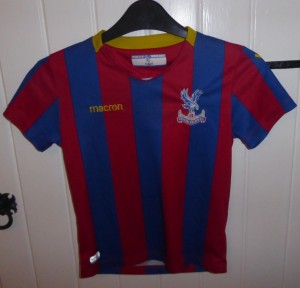 Crystal Palace CHILDS AGED 5/6 HOME Football Shirt CHEST 28 INCHES for sale on Ebay