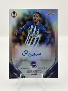 Joao Pedro 2023-24 Topps Chrome UEFA Club Competitions Auto Brighton Chelsea for sale on Ebay