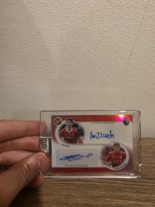 Steven Gerrard Ian Rush Dual Auto /5 Liverpool Topps Pristine for sale on Ebay