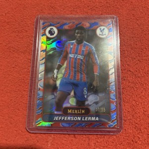 Topps Premier League 2025/26 Jefferson Lerma 47/95 #80 Crystal Palace Parallel for sale on Ebay