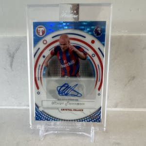 Topps Pristine PL 2026 Crystal Palace - Andy Johnson Colour Match Auto 51/75 for sale on Ebay