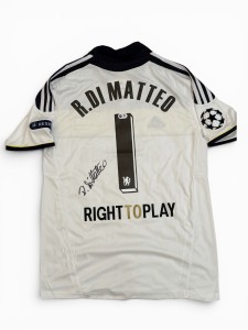 Roberto Di Matteo Signed Chelsea Shirt ACG Authentic COA CL 2011/2012 for sale on Ebay
