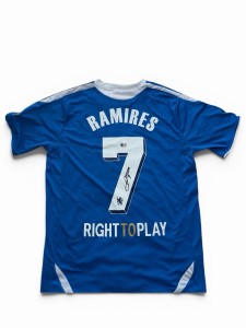Ramires Signed Chelsea Home CL 2011/2012 Final Shirt ACG AUTHENTICATION COA for sale on Ebay