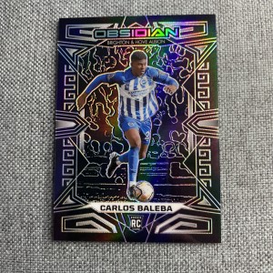 2023/24 Panini Obsidian Carlos Baleba RC -15/120 - Brighton / Manchester United for sale on Ebay
