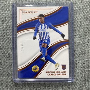2023/24 Panini Immaculate Carlos Baleba RC 5/60 Brighton / Manchester United for sale on Ebay