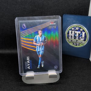 01/10 Yasin AYARI Black Swerve First Print Topps Finest PL Brighton Rookie RC for sale on Ebay