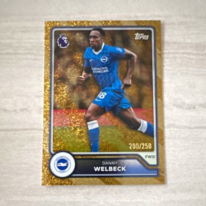 Topps 2026/27 Premier League Danny Welbeck #88 Gold Parallel 200/250 Brighton for sale on Ebay