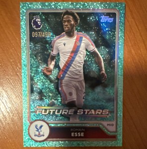 Topps Premier League 2026/27 Romain Esse Crystal Palace Parallel /499 #10 Card for sale on Ebay