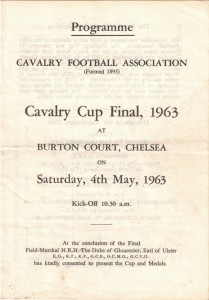 1963 CAVALRY CUP FINAL 3RD CARABINIERS v 10TH ROYAL HUSSARS (@Burton Ct Chelsea) for sale on Ebay