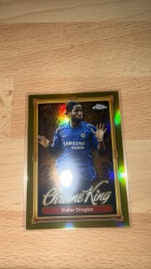 Topps Chrome King Didier Drogba /50 Numbered Chelsea for sale on Ebay