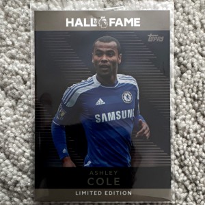 Topps 2025/26 Premier League Hall of Fame Ashley Cole HOF12 Chelsea Limited for sale on Ebay