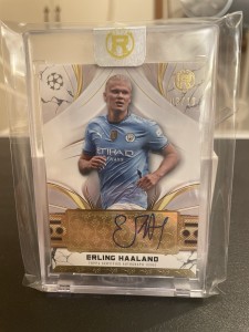TOPPS Reverence Erling Haaland Auto Card 3/10 Manchester City for sale on Ebay