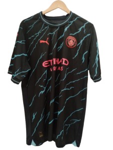 Puma Manchester City 2023-24 Third Football Shirt Jersey Size 2XL Preloved Fans' for sale on Ebay