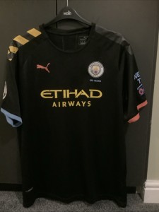 Rare 100% Authentic Manchester City Away Football Shirt Season 2019-2020 4XL for sale on Ebay