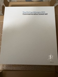 Manchester City 2011 Fa Cup Winners Commemorative Boxed Set Limited Edition for sale on Ebay
