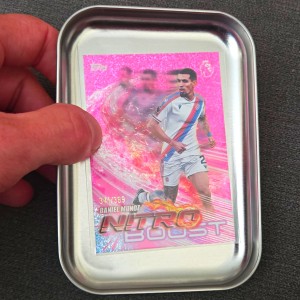 Topps Premier League - Daniel Munoz Crystal Palace Nitro Boost NB 9 Pink 341/399 for sale on Ebay