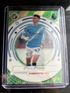 2026 Topps Pristine Premier League Phil Foden /10 Manchester City for sale on Ebay