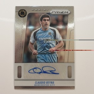 2025 Panini Prizm Club World Cup-Claudio Reyna -Autographed -Manchester City  for sale on Ebay