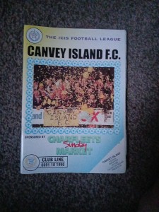 Canvey Island v Brighton & Hove Albion Fa Cup Season 1995-1996 for sale on Ebay