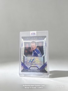 Prizm football card auto. Arjen Robben for chelsea.  for sale on Ebay