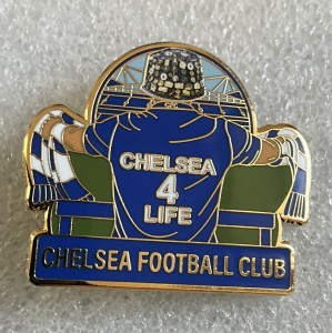 Chelsea Fc - “ Chelsea 4 Life. “  Supporters pin badge for sale on Ebay