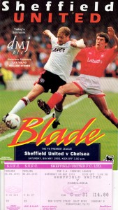 Programme & Ticket: Sheffield United v Chelsea. Premier League. 08/05/93. for sale on Ebay