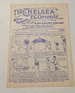 Chelsea V Blackpool 1930 Programme for sale on Ebay