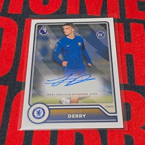 Topps Jesse Derry Chelsea Rookie Autograph BA-JDE Flagship PL 2026/27 for sale on Ebay