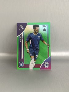 Estevao 25-26 Topps Premier League Rookie Green Foil  1/99 Chelsea (RC) Bookend for sale on Ebay