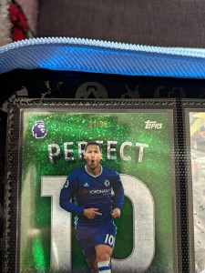Topps Premier League Perfect 10 Eden Hazard Chelsea 81/99 Insert Serial #/99 for sale on Ebay